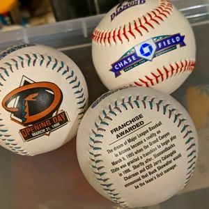 AZ D-Backs 3 Historical BaseBalls